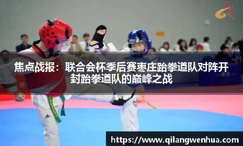 焦点战报：联合会杯季后赛枣庄跆拳道队对阵开封跆拳道队的巅峰之战